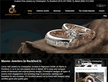Tablet Screenshot of jewelrybychristopher.com